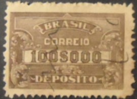 Selo Depósito do Brasil de 1935 100$ D76