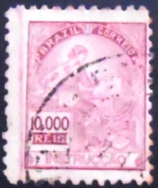 Selo postal do Brasil de 1939 Instrucção U