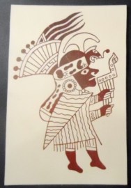 Cartão postal do Peru de 1979 Músico