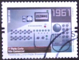 Selo postal do Brasil de 2018 1961 Zezinho
