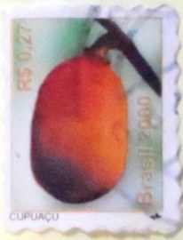 Selo postal Regular emitido no Brasil em 2000 - 791 U