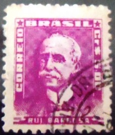 Selo postal do Brasil de 1961 Rui Barbosa 5 U
