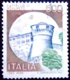 Selo postal da Itália de 1980 Rovereto