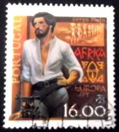 Selo postal de Portugal de 1980 Alexandre A. da R. de Serpa Pinto