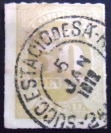 Selo postal Taxa Devida  de1890 50 U