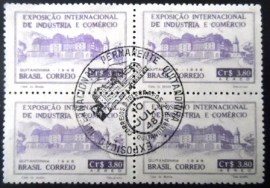 Quadra de selos postais aéreos de 1948 - A 66 NCC