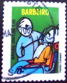 Selo postal Regular emitido no Brasil em 2007 - 844 U