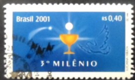 Selo Postal COMEMORATIVO do Brasil de 2000 - C 2356 U