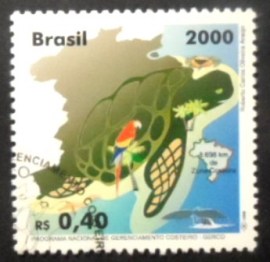 Selo postal do Brasil de 2000 GERCO