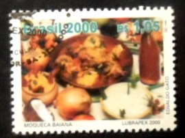 Selo postal do Brasil de 2000 Moqueca Baiana
