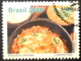 Selo postal do Brasil de 2000 Moqueca Capixaba