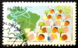 Selo postal do Brasil de 2000 Livro Didático