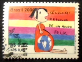 Selo postal COMEMORATIVO do Brasil de 2000 - C 2240 M