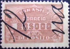 Selo Depósito 1920 20$ D 20