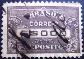 Selo Depósito 1920 5$ D 37