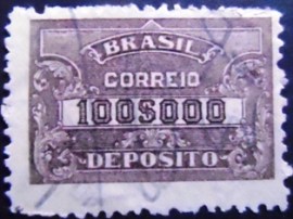 Selo Depósito de 1922 100$ D 56
