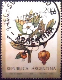 Selo postal da Argentina de 1979 Tea
