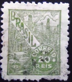 Selo Regular/Definitivo emitido em 1942 - 386 M
