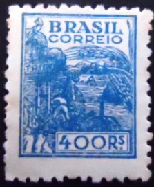 Selo postal do Brasil de 1941 Trigo 400