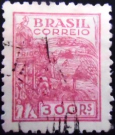 Selo postal do Brasil de 1941 Trigo 300 - 358 U