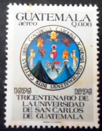 Selo postal da Guatemala de 1978 Seal of University