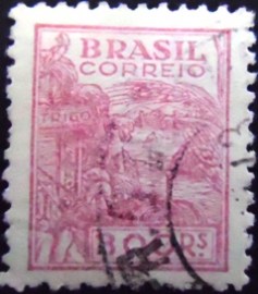 Selo postal do Brasil de 1941 Agricultura 200