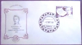 Envelope Comemorativo de 1958 Joaquim Caetano da Silva