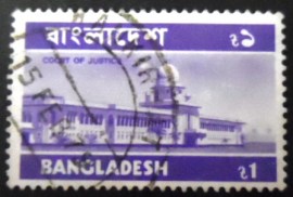 Selo postal de Bangladesh de 1976 Court of Justice
