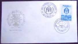 Envelope Comemorativo de 1960 Ano Mundial Refugiado