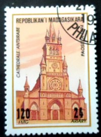 Selo postal de Madagascar de 1994 Antsirabe