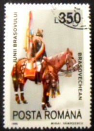 Selo postal da Romênia de 1995 Brașovechean