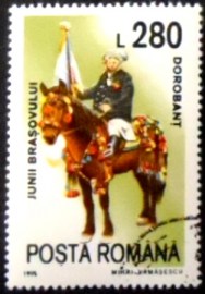 Selo postal da Romênia de 1995 Dorobanț