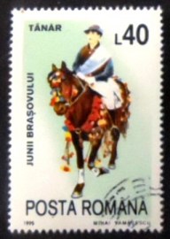 Selo postal da Romênia de 1995 Tânăr