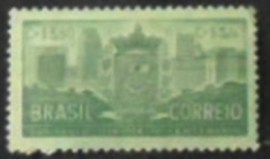Selo postal do Brasil de 1954 Brasão de Armas