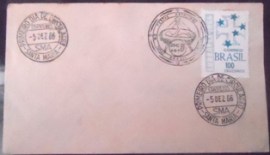 Envelope Comemorativo de 1966 Festas Natalinas