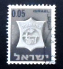 Selo postal de Israel de 1966 Petah Tiqwa