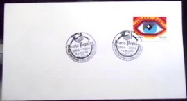Envelope Comemorativo de 1984 Diário Popular