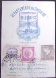 Folhinha Oficial nº 1 de 1945 Barão do Rio Branco B