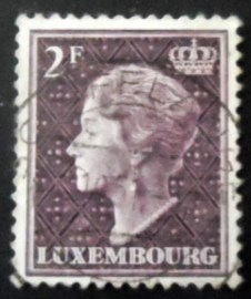 Selo postal de Luxemburgo de 1948 Grand Duchess Charlotte