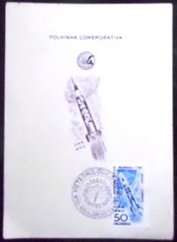 Folhinha Comemorativa de 1967 Dia Meteorológico