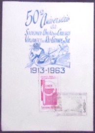 Folhinha Comemorativa de 1963 Caixeiros Viajantes