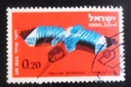Selo postal de Israel de 1963 White-breasted Kingfisher