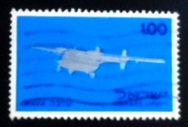 Selo postal de Israel de 1970 Israel Aerospace Industries Arava