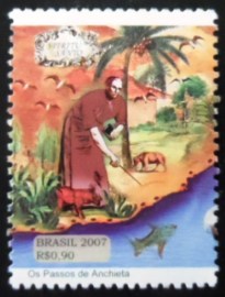 Selo postal do Brasil de 2007 Spiritu Santo