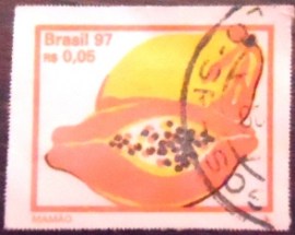 Sele postal do Brasil de 1999 Mamão