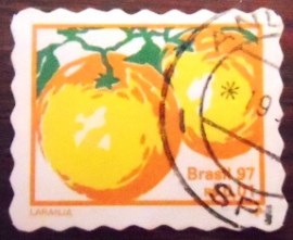 Selo postal Regular emitido no Brasil em 2000  - 778  U
