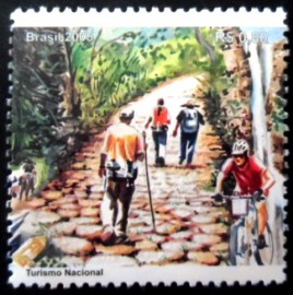 Selo postal do Brasil de 2005 Caminho