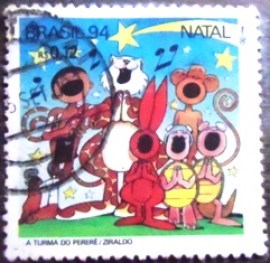 Selo postal de 1994 Turma do Pererê