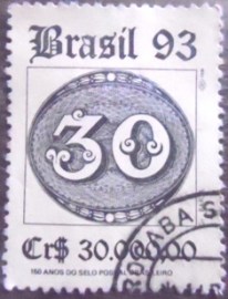Selo postal do Brasil de 1983 Olho-de-boi 30