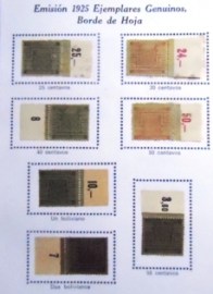 Série de selos postais da Bolívia de 1925 Designs from Gate of the Sun